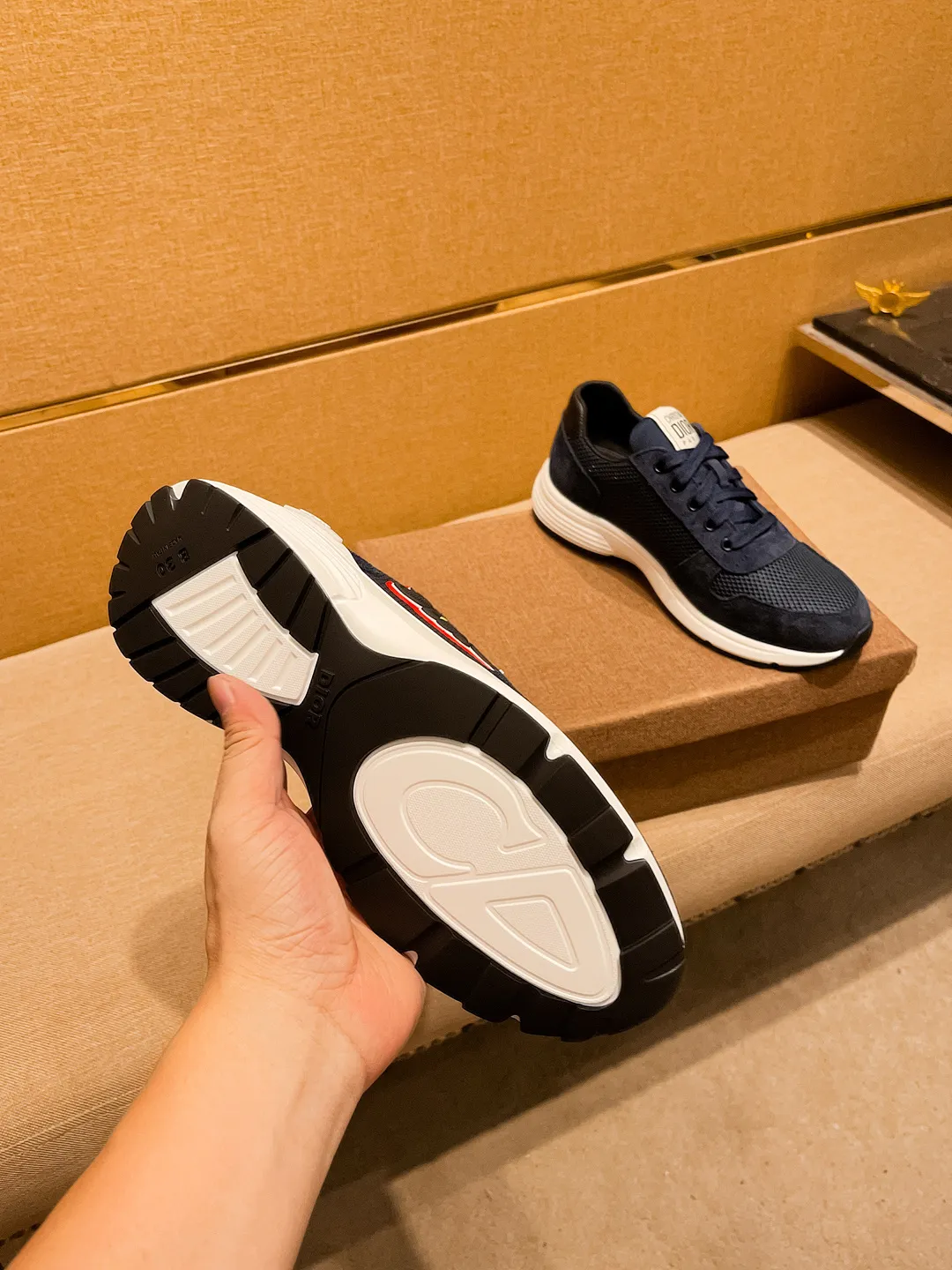 🚘🚘Factory batch 438💰👍[Dior]🔥🔝High-end brand of men's shoes official website 1:1 latest masterpiece: the upper is made of Italian official website original special technical cloth fabric 🔥original comfortable and breathable lining➕original designated non-slip outsole🔥making walking more convenient and comfortable! An exclusive new model, a stunning work, a beautiful 1:1 replica [color] compared to the official quality! Create a fashionable personality to set off your uniqueness! A must-have for trendy men! 🔥, sizes: 38-44. color:.     Multiple colors available🔥